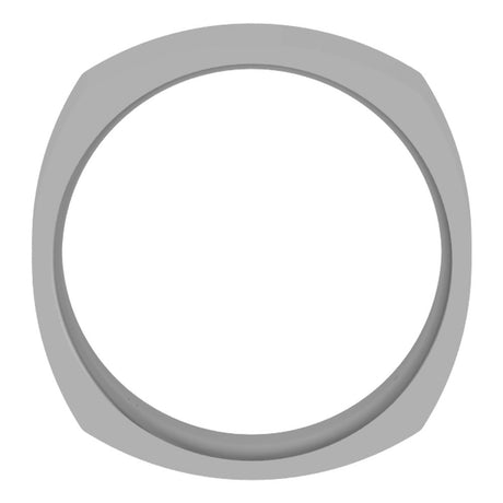 Cobalt 7 mm Comfort-Fit Square Band Size 11