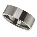 Titanium 6 mm Comfort-Fit Square Band Size 10.5