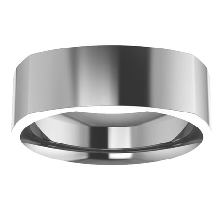 Cobalt 6 mm Comfort-Fit Square Band Size 10