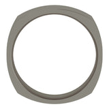 Titanium 6 mm Comfort-Fit Square Band
