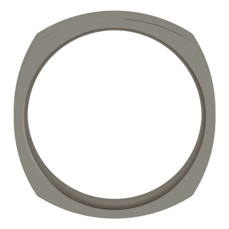 Titanium 6 mm Comfort-Fit Square Band