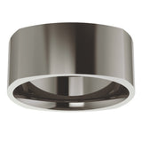 Titanium 8 mm Comfort-Fit Square Band