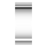 Cobalt 8 mm Comfort-Fit Square Band