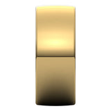 14K Yellow 9 mm Lightweight Comfort-Fit European-Style Band Size 7.5