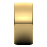 14K Yellow 10 mm Lightweight Comfort-Fit European-Style Band Size 5.5