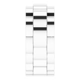 Sterling Silver 8.5 mm Watch Strap Band Size 7