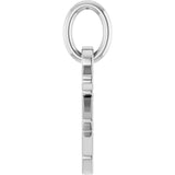 Sterling Silver Gothic Leo Pendant