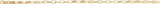 14K Yellow Gold 3.9 mm Puffed Oval Cable 7" Chain