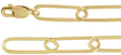 14K Yellow Gold 6.2 mm Paperclip-Style 18" Chain