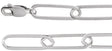 Sterling Silver 6.2 mm Paperclip-Style 18" Chain