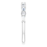 14K White 3/8 CTW Lab-Grown Diamond Anniversary Band