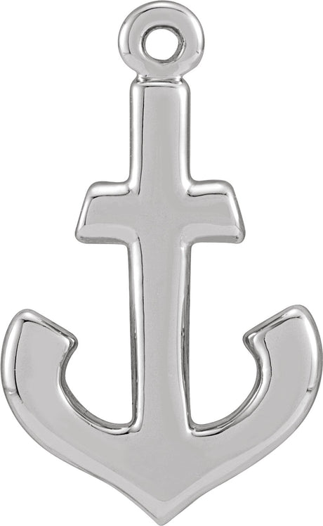 Sterling Silver Anchor Dangle