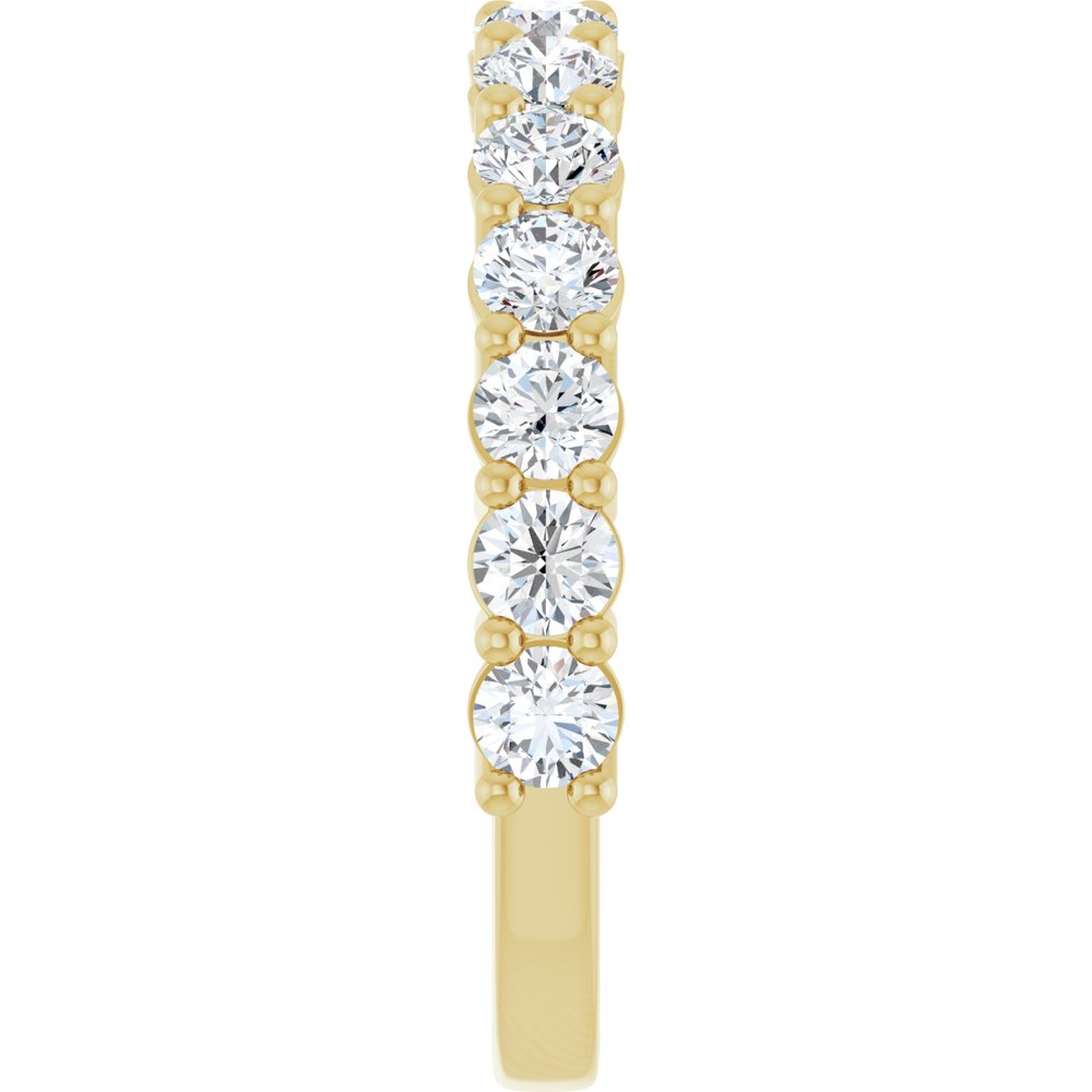 14K Yellow Gold 1 1/4 CTW Lab-Grown Diamond Anniversary Band