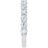 14K White Gold 1 1/4 CTW Lab-Grown Diamond Anniversary Band