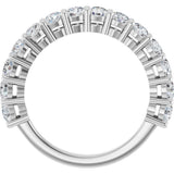 14K White Gold 1 1/4 CTW Lab-Grown Diamond Anniversary Band