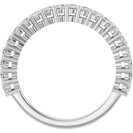 14K White Gold 1/2 CTW Lab-Grown Diamond Anniversary Band