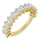 14K Yellow Gold 2 CTW Lab-Grown Diamond Anniversary Band