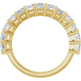 14K Yellow Gold 2 CTW Lab-Grown Diamond Anniversary Band