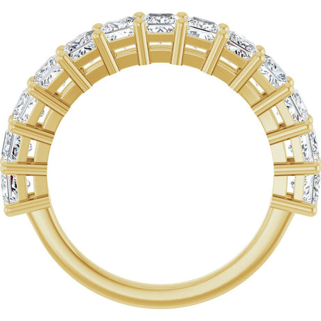 14K Yellow Gold 2 CTW Lab-Grown Diamond Anniversary Band