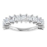 14K White 2 CTW Lab-Grown Diamond Anniversary Band