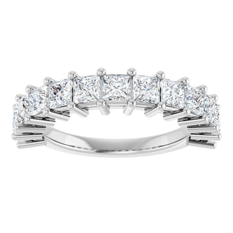 14K White 2 CTW Lab-Grown Diamond Anniversary Band