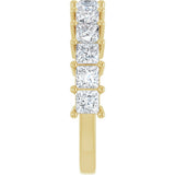 14K Yellow Gold 2 CTW Lab-Grown Diamond Anniversary Band