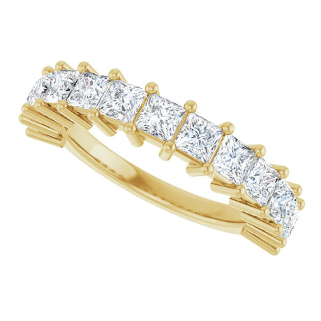 14K Yellow Gold 2 CTW Lab-Grown Diamond Anniversary Band