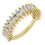 14K Yellow Gold 1 1/5 CTW Lab-Grown Diamond Anniversary Band