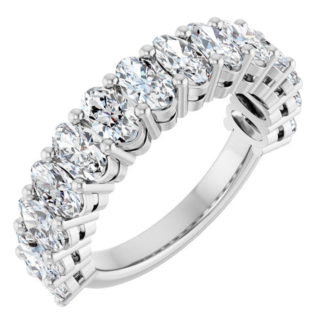 14K White Gold 2 3/4 CTW Lab-Grown Diamond Anniversary Band