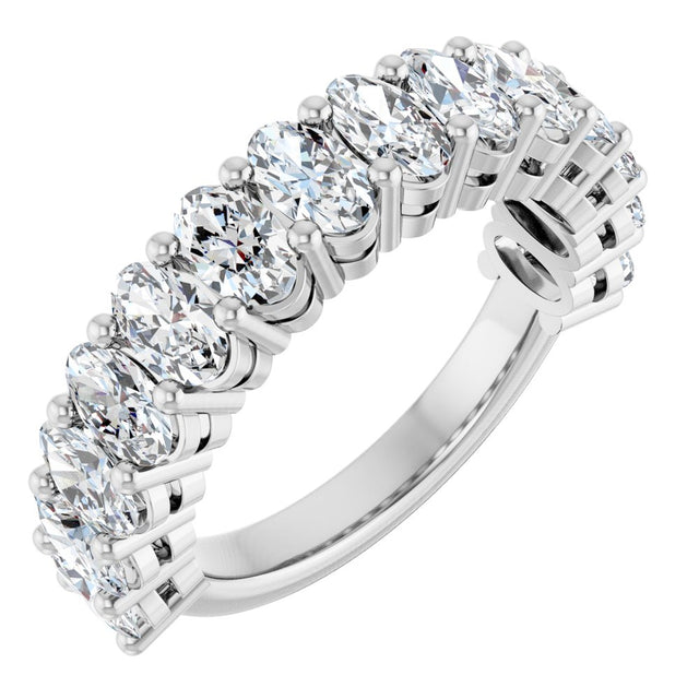 14K White Gold 2 3/4 CTW Lab-Grown Diamond Anniversary Band
