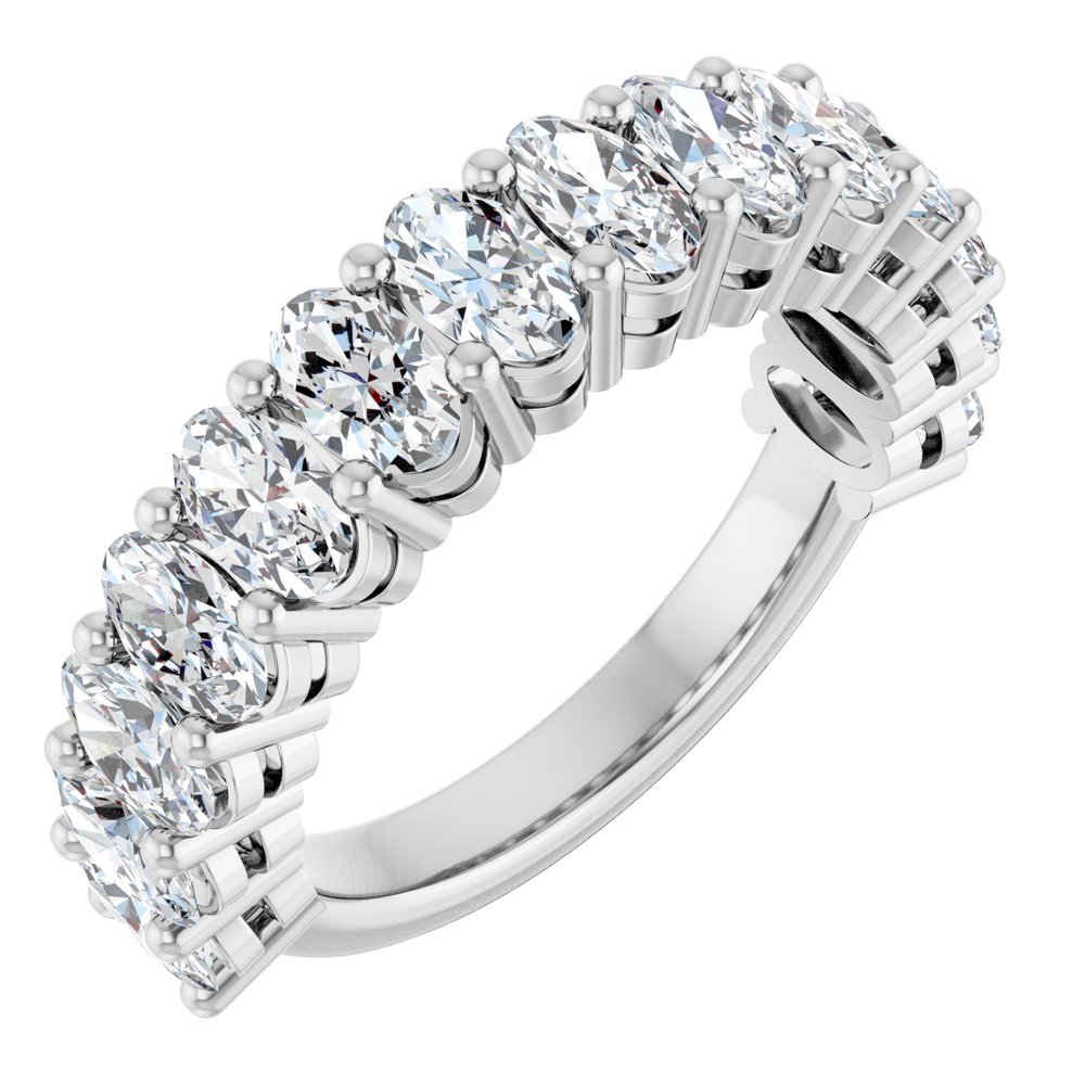 14K White Gold 2 3/4 CTW Lab-Grown Diamond Anniversary Band