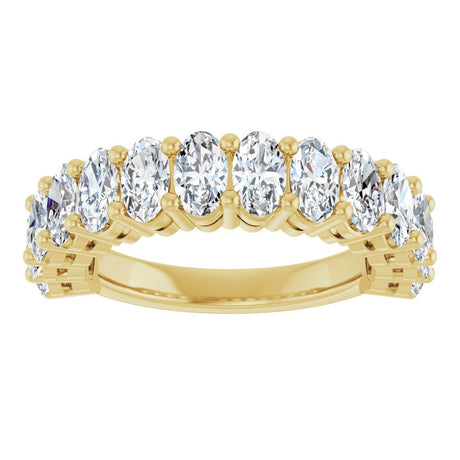14K Yellow Gold 2 3/4 CTW Lab-Grown Diamond Anniversary Band