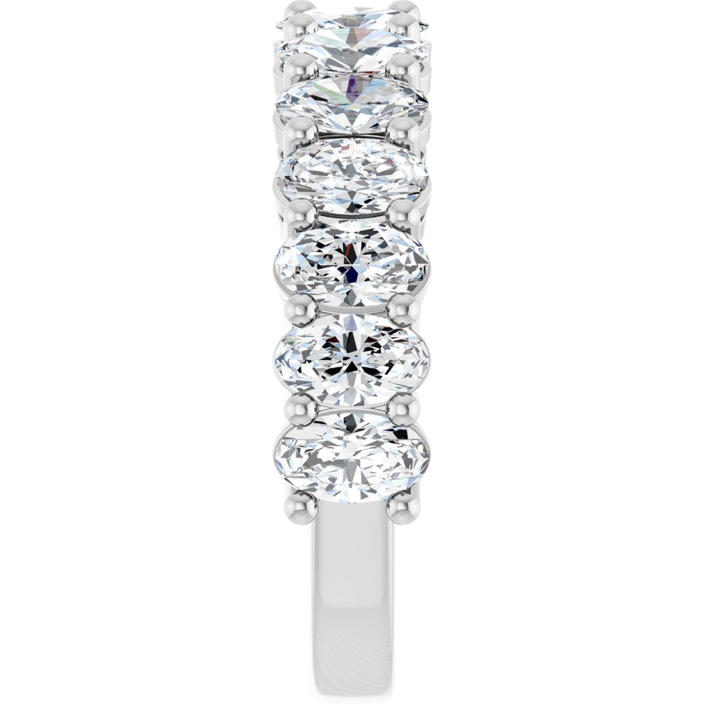 14K White Gold 2 3/4 CTW Lab-Grown Diamond Anniversary Band