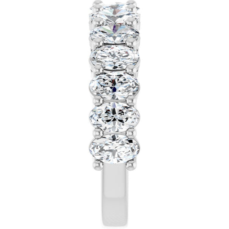 14K White Gold 2 3/4 CTW Lab-Grown Diamond Anniversary Band