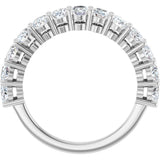 14K White Gold 1 9/10 CTW Lab-Grown Diamond Anniversary Band