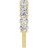 14K Yellow Gold 1 9/10 CTW Lab-Grown Diamond Anniversary Band