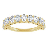 14K Yellow Gold 1 9/10 CTW Lab-Grown Diamond Anniversary Band