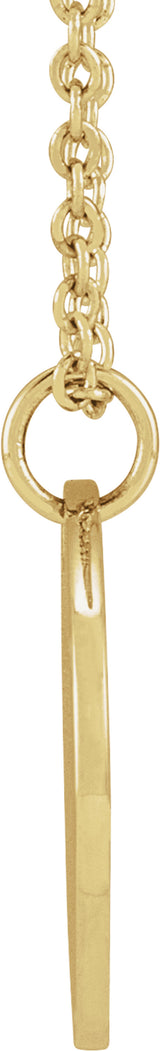 18K Yellow Gold-Plated Sterling Silver Narcissus December Birth Flower 16-18" Necklace