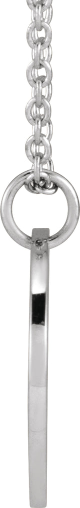 Sterling Silver Chrysanthemum November Birth Flower 16-18" Necklace