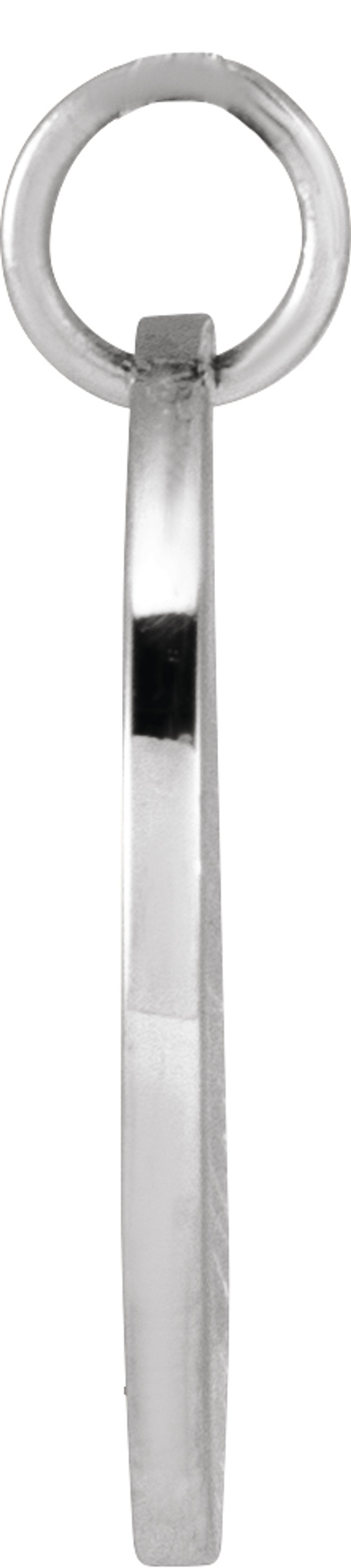 Sterling Silver Marigold October Birth Flower Pendant