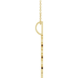 14K Yellow 2024 Year 16-18" Necklace