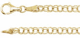 14K Yellow 3.75 mm Cable 7" Chain