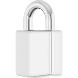 Sterling Silver Engravable Lock Pendant
