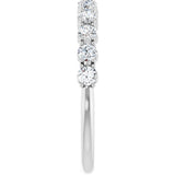 14K White Gold .04 CTW Natural Diamond Anniversary Band