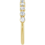 14K Yellow Gold .04 CTW Natural Diamond Anniversary Band