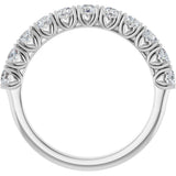 14K White Gold .04 CTW Natural Diamond Anniversary Band