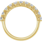 14K Yellow Gold .04 CTW Natural Diamond Anniversary Band