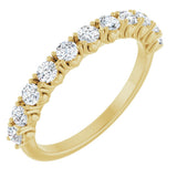 14K Yellow Gold .04 CTW Natural Diamond Anniversary Band