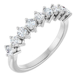 14K White Gold 1/2 CTW Lab-Grown Diamond Anniversary Band