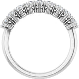 14K White Gold 1/2 CTW Lab-Grown Diamond Anniversary Band